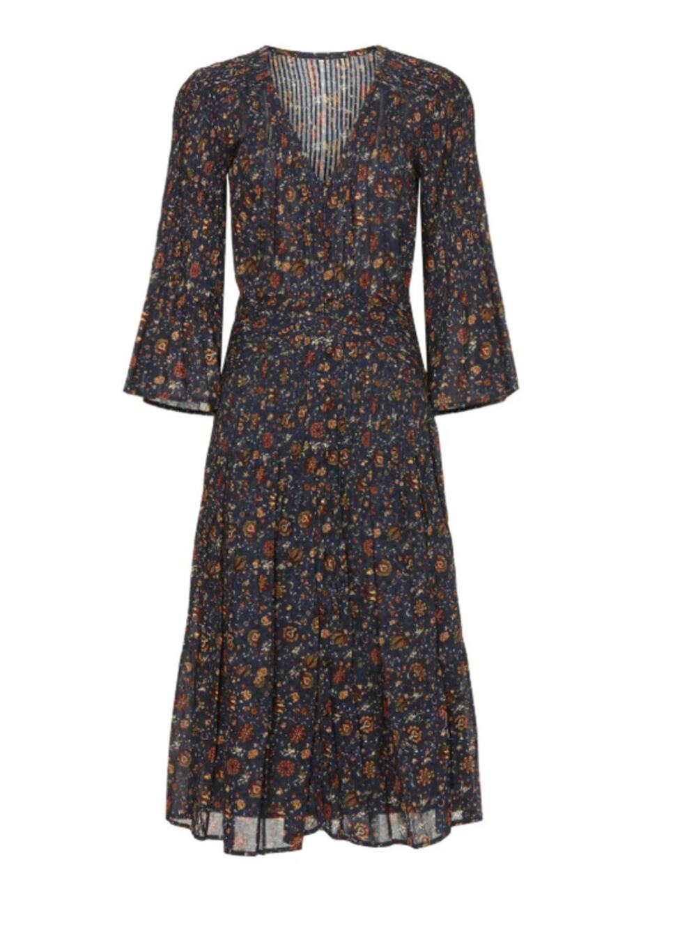 NWT Veronica Beard Shireen Floral Dress Ink Multi Size 8